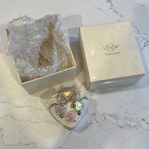 Lenox Treasures Loving Heart Treasure Box New in Box
